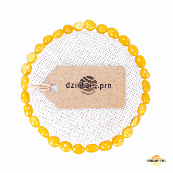 15.5-17cm • Pupiņu formas sviesta matētās krāsas aproce sievietei