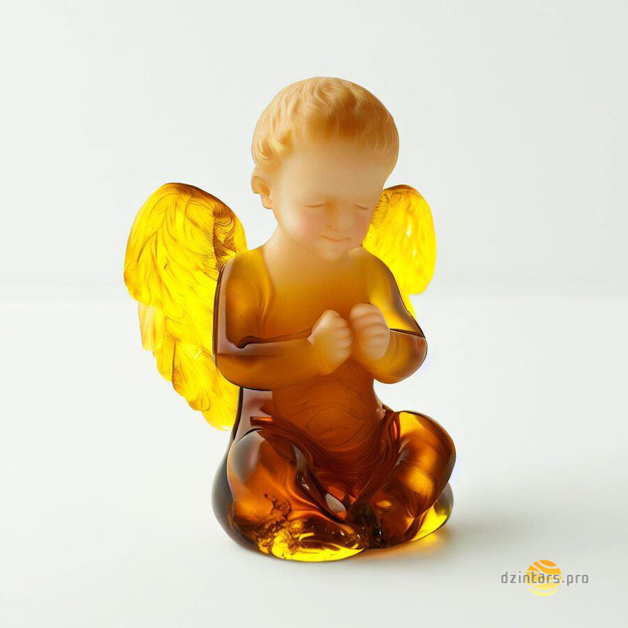 Bērns eņģelis - Dzintara figūriņa