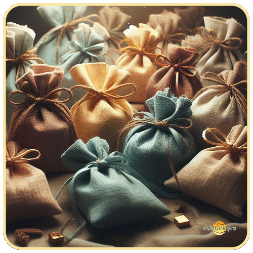 Подарочные мешочки - подарочные пакетики из натурального льна - купить льняные пакетики (мешочки) в Риге, Латвии, Таллинне, Эстонии